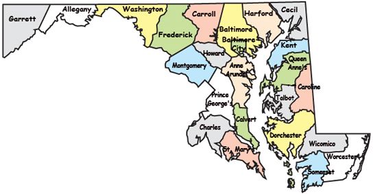 Maryland Schools Districts