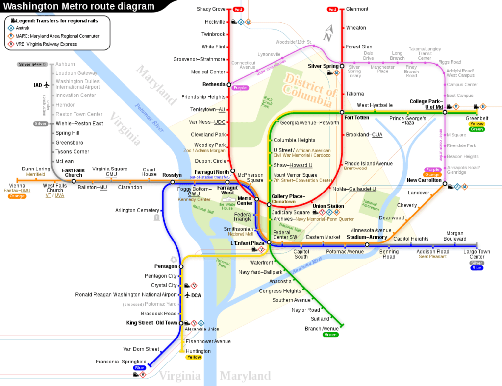 Maryland Metro Subway
